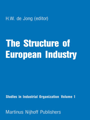 cover image of The Structure of European Industry